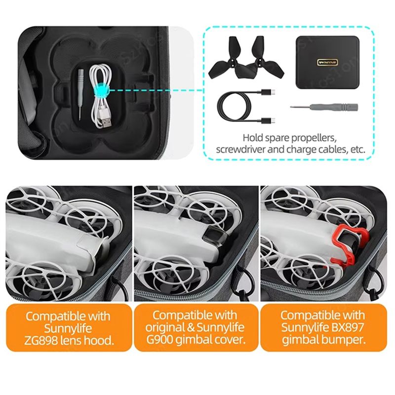 Sunnylife Waterproof Bag For D - Drone Carrying Case 리뷰 및 가격