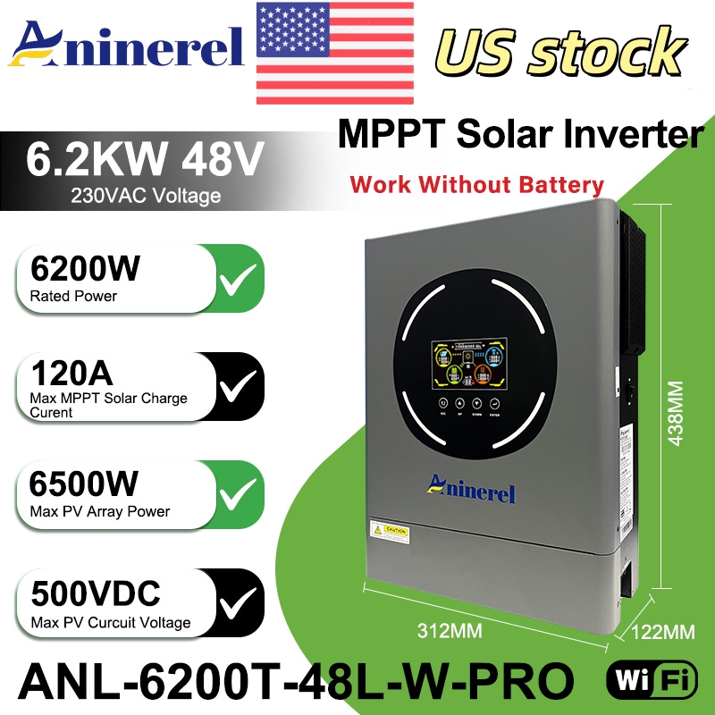 Aninerel 6.2KW 48V Hybrid Sola - Drone Solar Charger 리뷰 및 가격