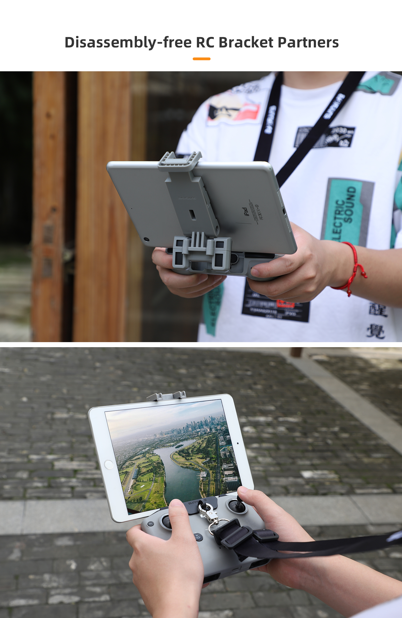 Foldable Disassembly-free Brac - Drone Tablet Mount 리뷰 및 가격