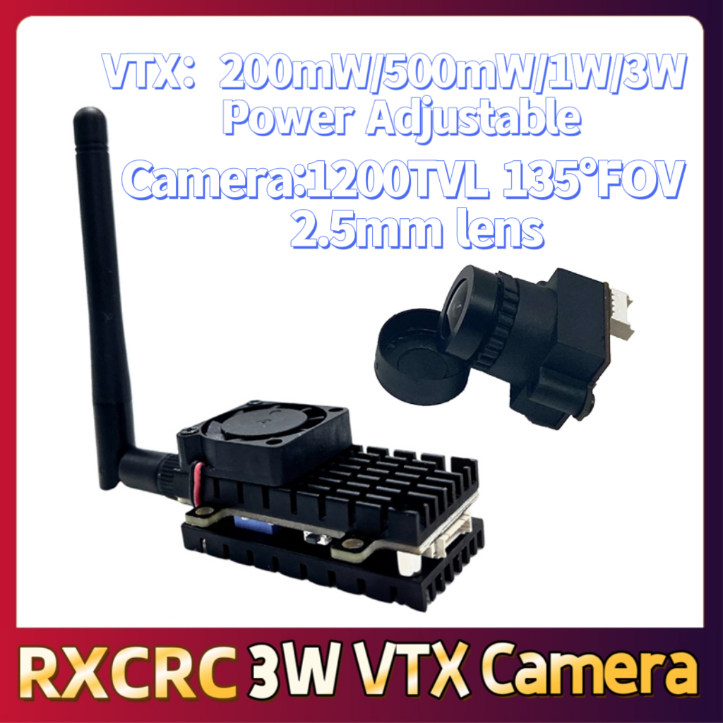 RXCRC 5.8G 3W Video VTX transm - Drone Controller Screen 리뷰 및 가격
