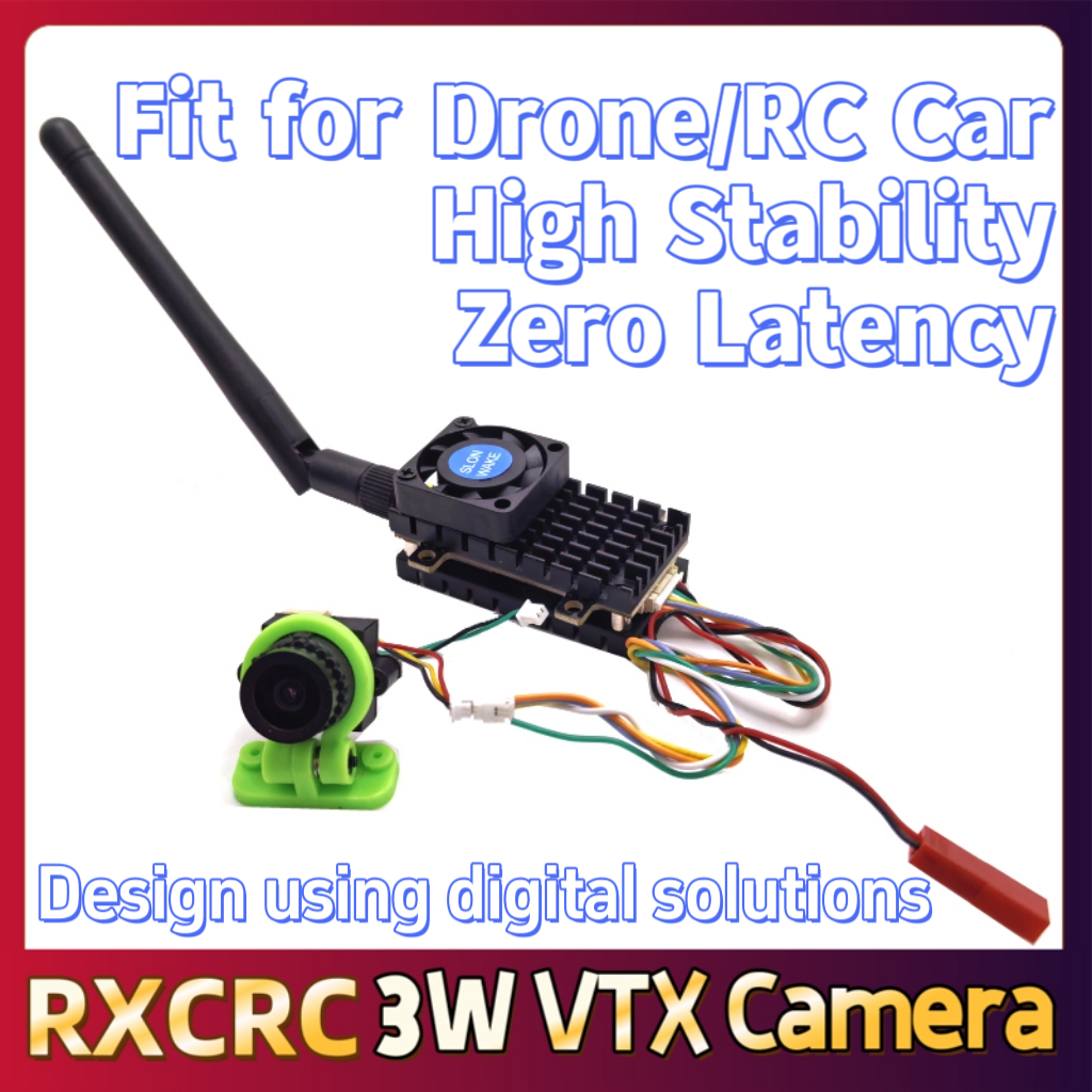 RXCRC 5.8G 3W Video VTX transm - Drone Controller Screen 리뷰 및 가격