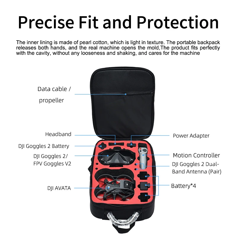 Portable Case Backpack Nylon W - Drone Backpack 리뷰 및 가격