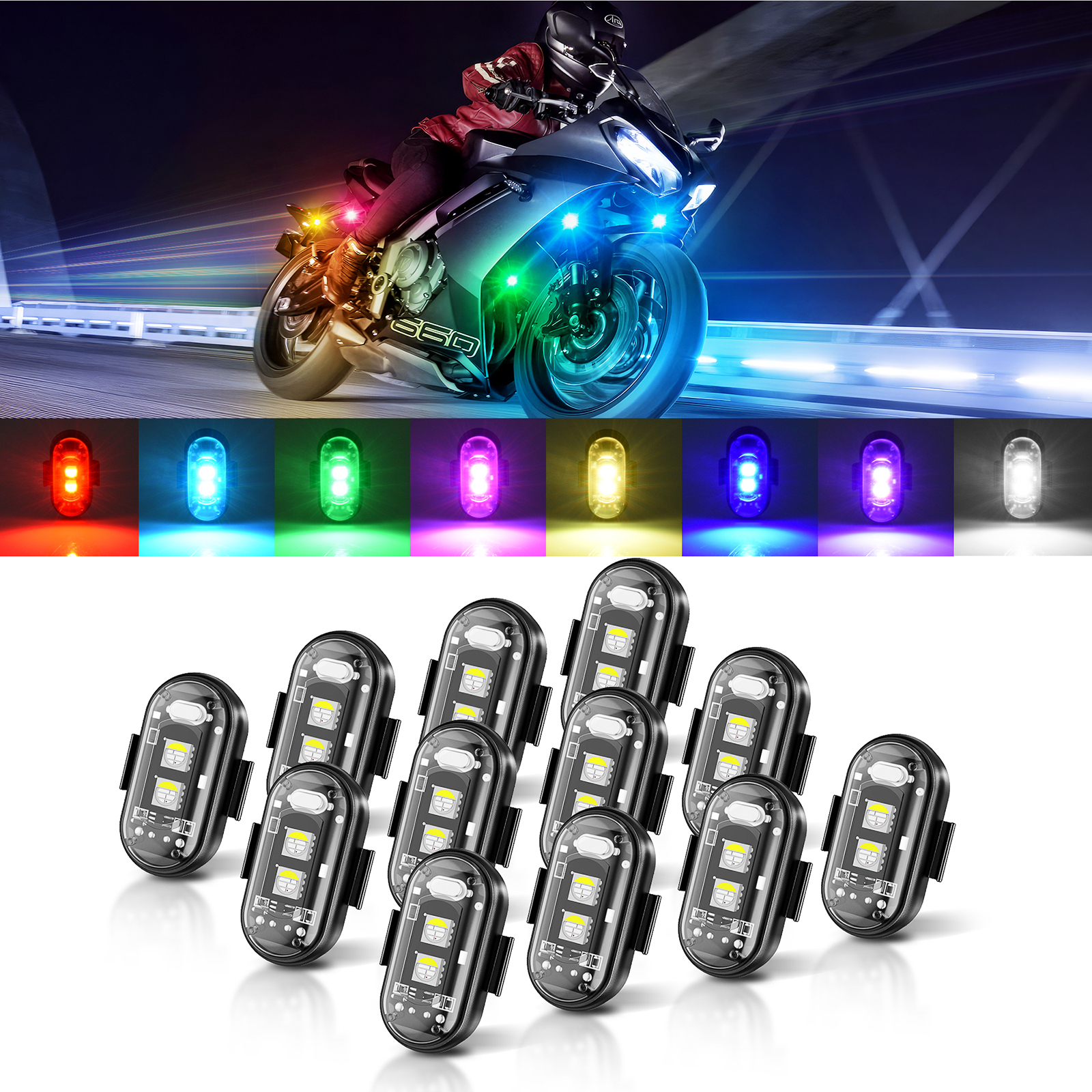 MICTUNING Wireless LED Strobe  - Drone Strobe Light 리뷰 및 가격