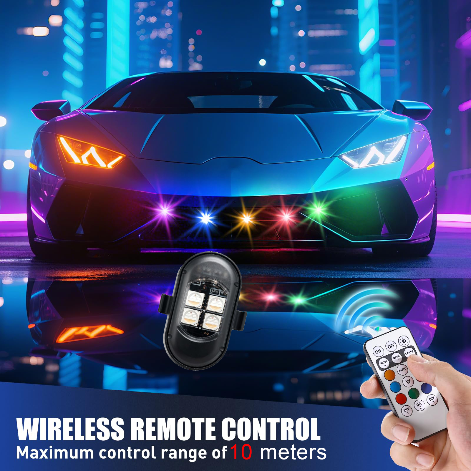 Upgraded 4LEDs Wireless LED St - Drone Strobe Light 리뷰 및 가격