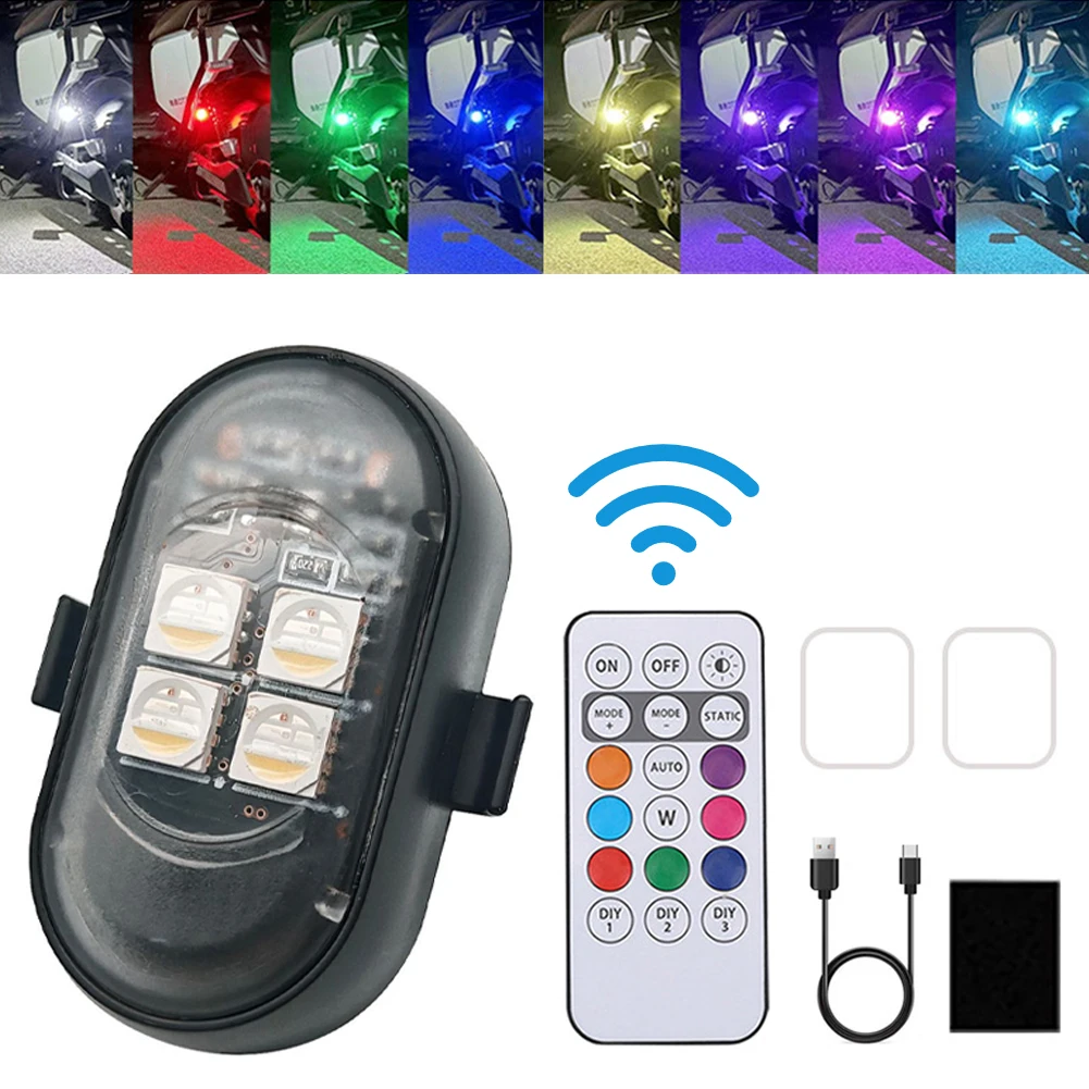 1-8PCS USB Rechargeable Waterp - Drone Strobe Light 리뷰 및 가격
