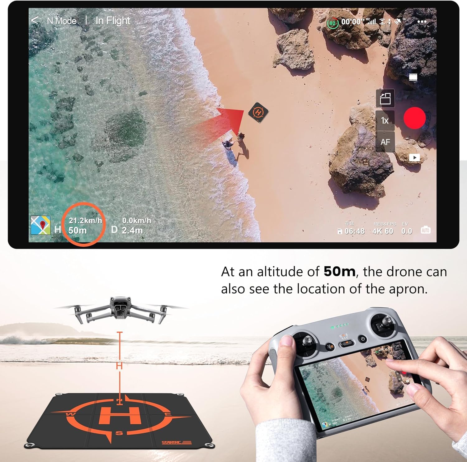 STARTRC Drone Landing Pad, Uni - Drone Landing Pad 리뷰 및 가격
