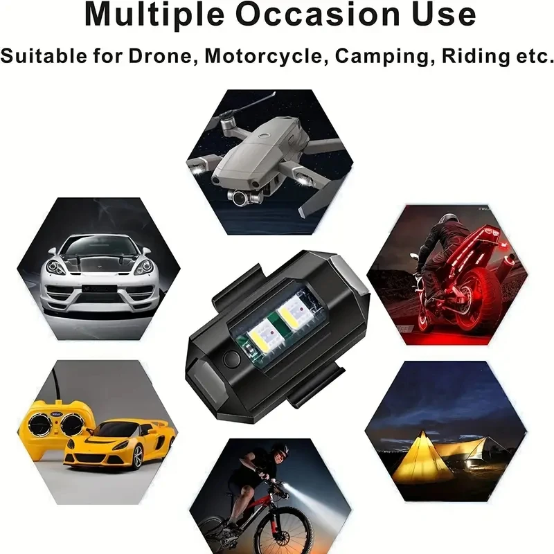 1Pcs Remote LED RGB Anti-colli - Drone Strobe Light 리뷰 및 가격