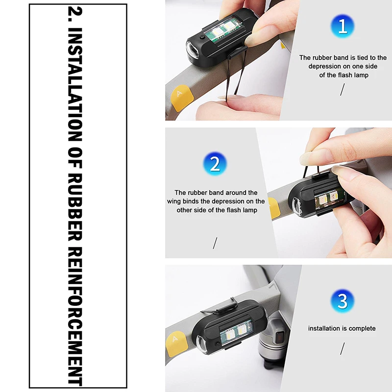 1Pcs Remote LED RGB Anti-colli - Drone Strobe Light 리뷰 및 가격