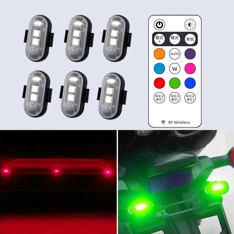 Motorcycle Aircraft Lights RGB - Drone Strobe Light 리뷰 및 가격
