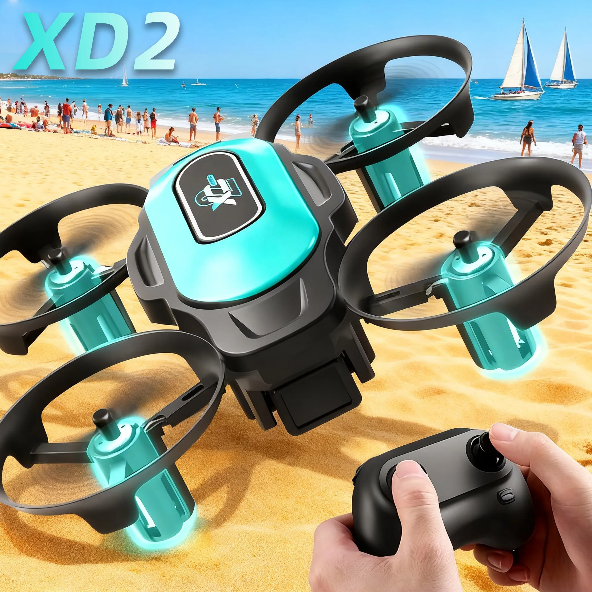 XD2 Mini Drone, 360° Stunt Fli - Drone Controller Screen 리뷰 및 가격