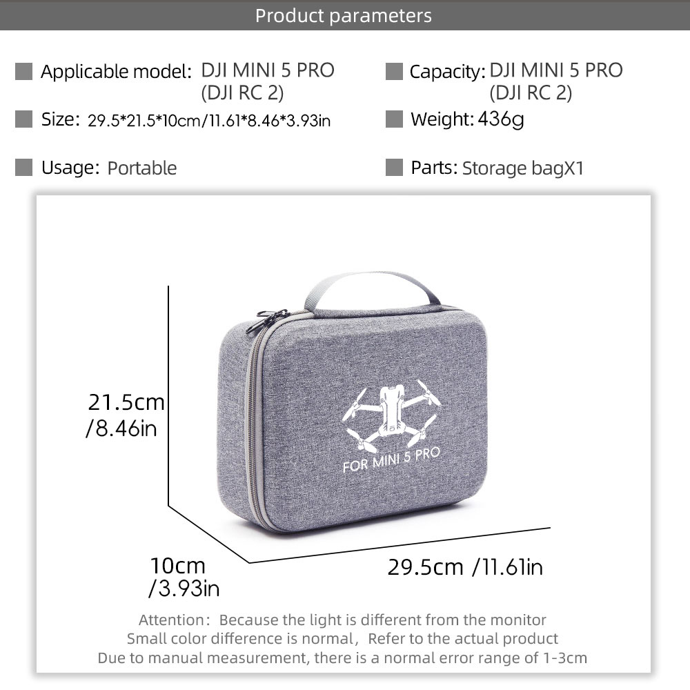 Storage Carry Case for DJI Min - Drone Joystick Cover 리뷰 및 가격