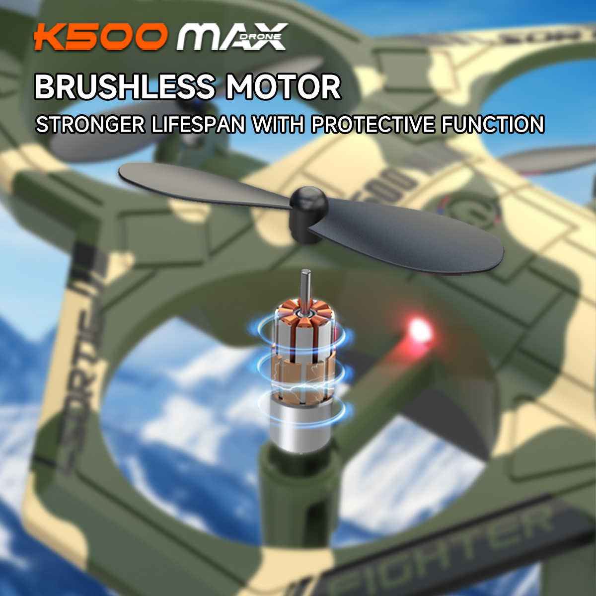 AXNEN K500 MAX RC Plane Fighte - Drone Beacon Light 리뷰 및 가격