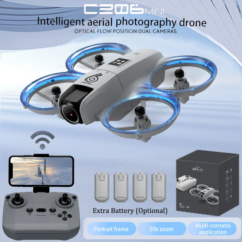CZ06 Mini RC Quadcopter Drone  - Drone Remote Controller Lanyard 리뷰 및 가격