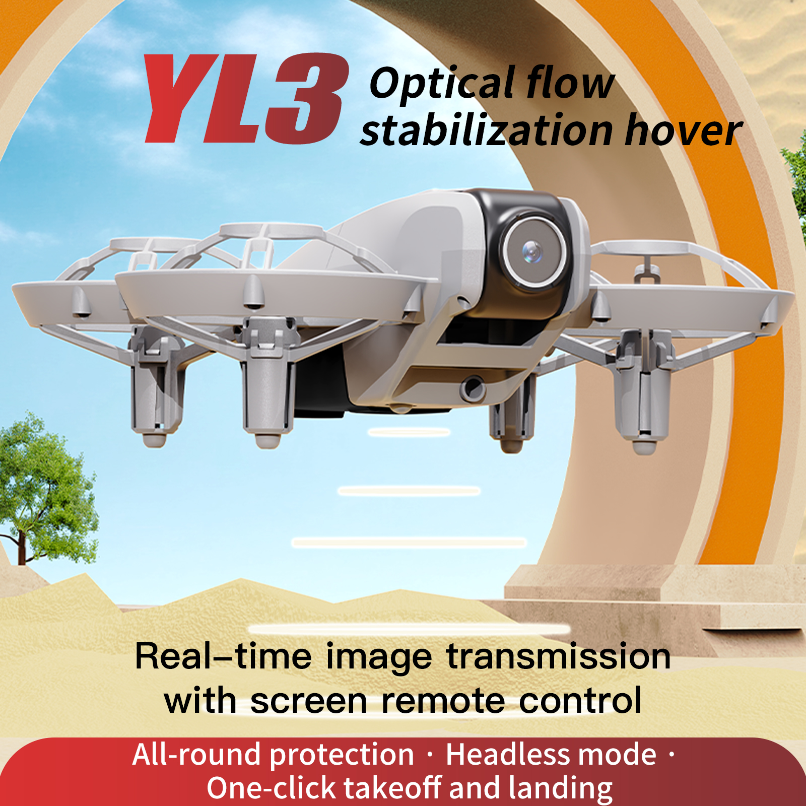 YL3 Remote-Controlled Drone wi - Drone Controller Screen 리뷰 및 가격