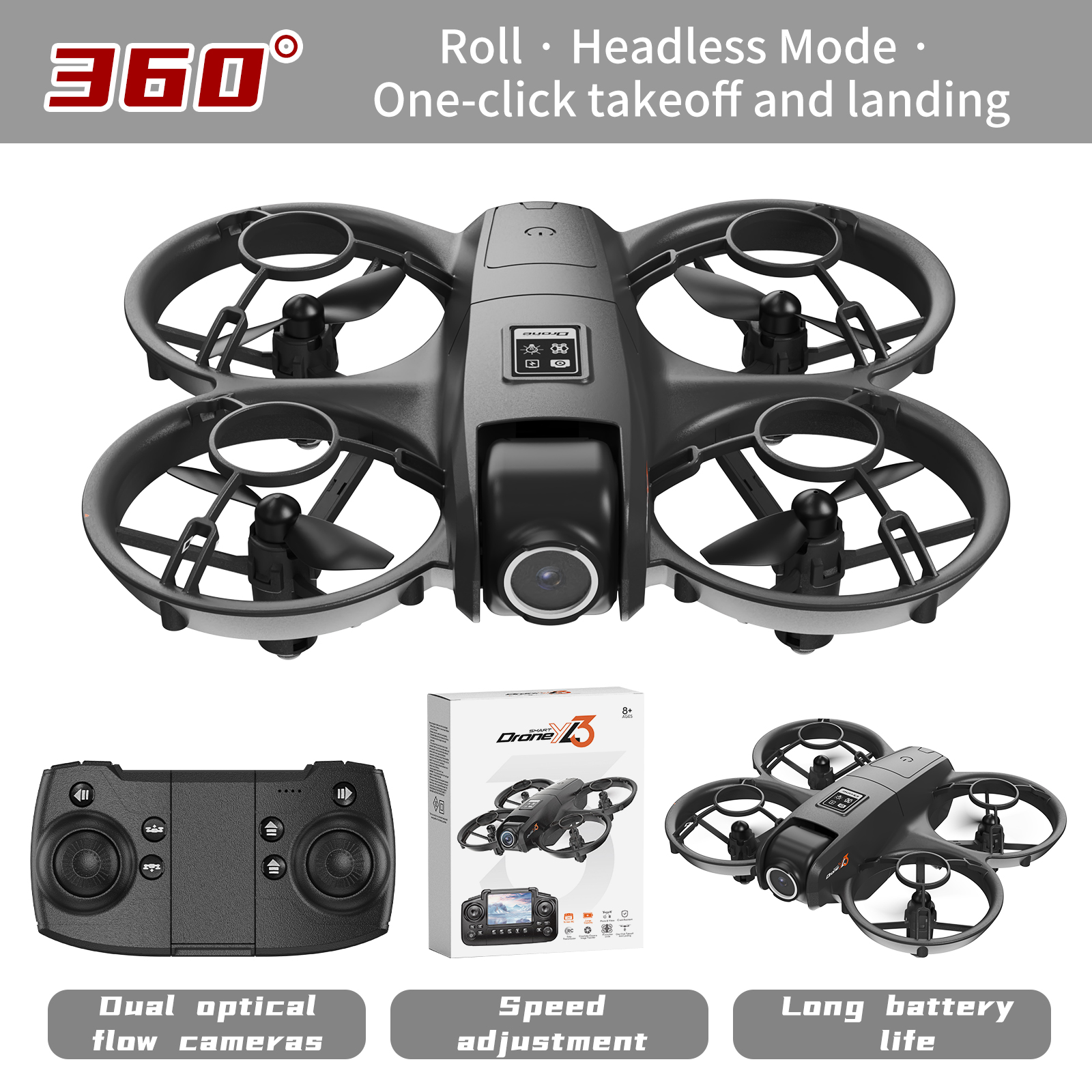 YL3 Remote-Controlled Drone wi - Drone Controller Screen 리뷰 및 가격