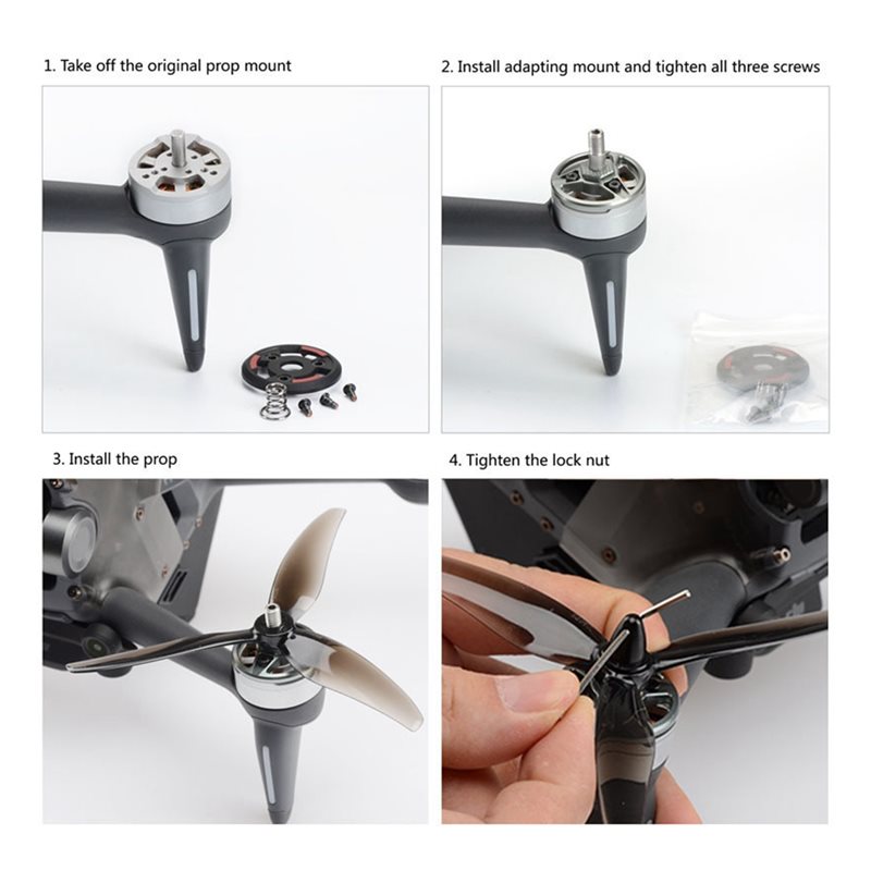 B50B-Motor Plate Adapter 4Pcs  - Drone Propeller Holder 리뷰 및 가격