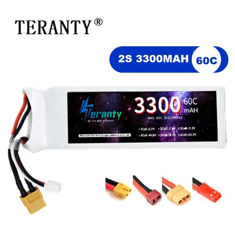 2S 7.4V LiPo Battery 3300mAh 6 - Drone Battery Adapter 리뷰 및 가격