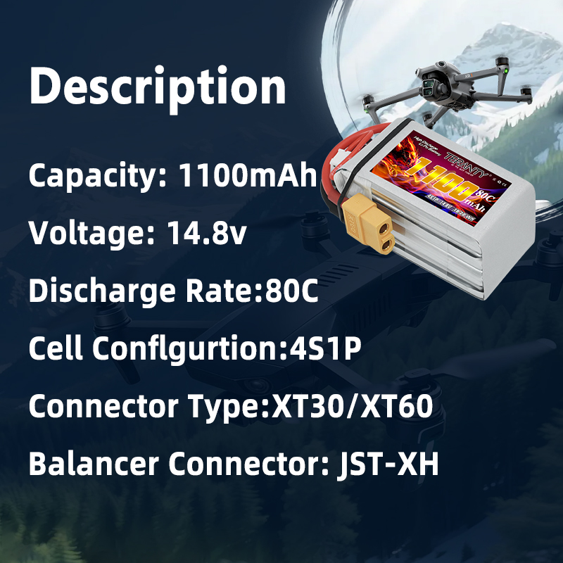 TERANTY 4S 1100mAh 80C/160C Li - Drone Power Bank 리뷰 및 가격