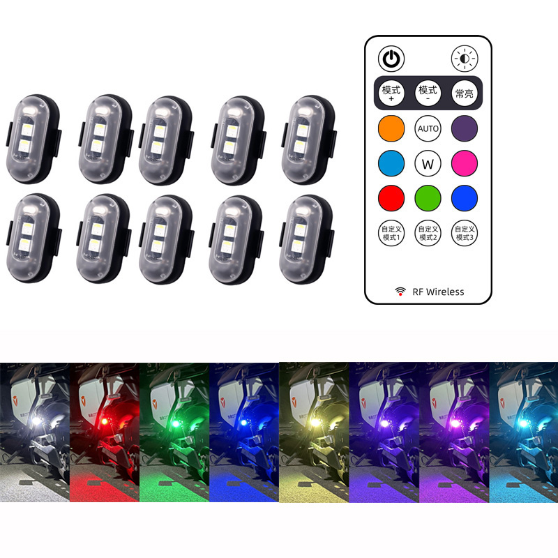 10x 4x 8Colors Wireless LED Dr - Drone Strobe Light 리뷰 및 가격