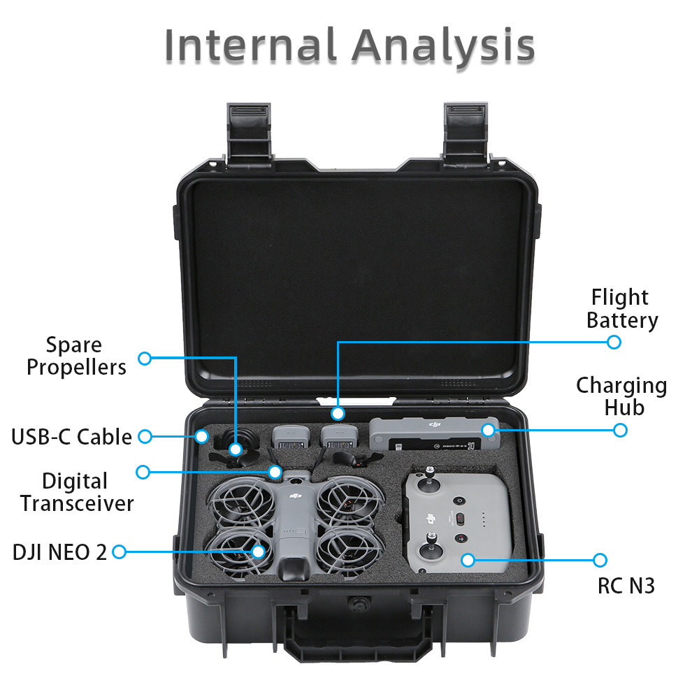 For DJI NEO 2 Case Bag Explosi - Drone Hard Shell Case 리뷰 및 가격