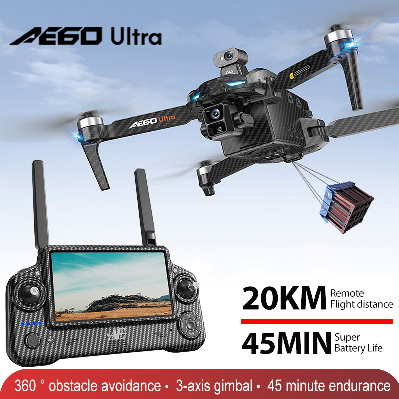 AE60 GPS Drone Professional 8K - Drone Controller Screen 리뷰 및 가격