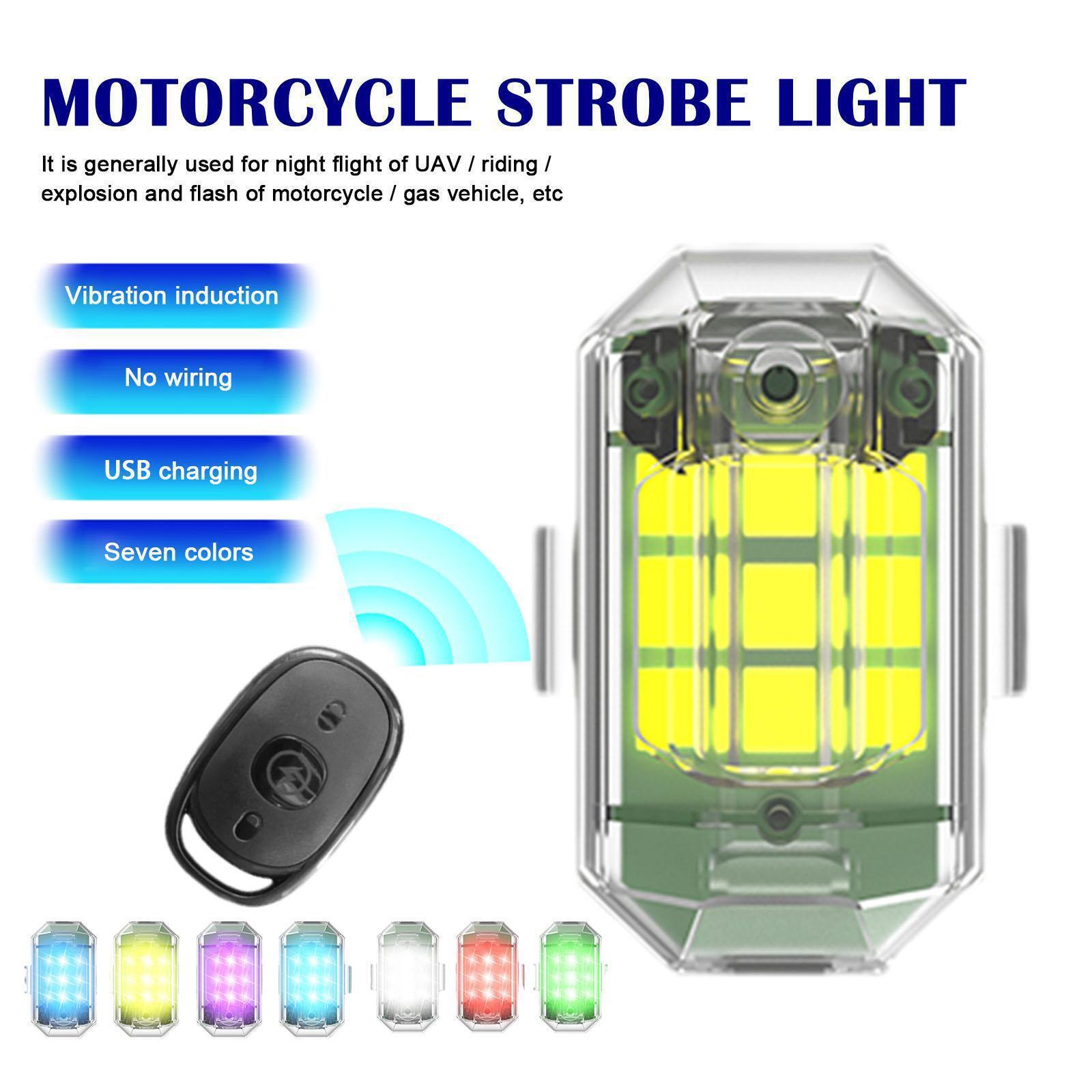1/2/4Pc Remote Motorcycle Ligh - Drone Strobe Light 리뷰 및 가격