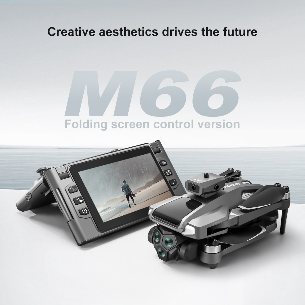 Foldable M66 RC Drone with 4.5 - Drone Controller Screen 리뷰 및 가격