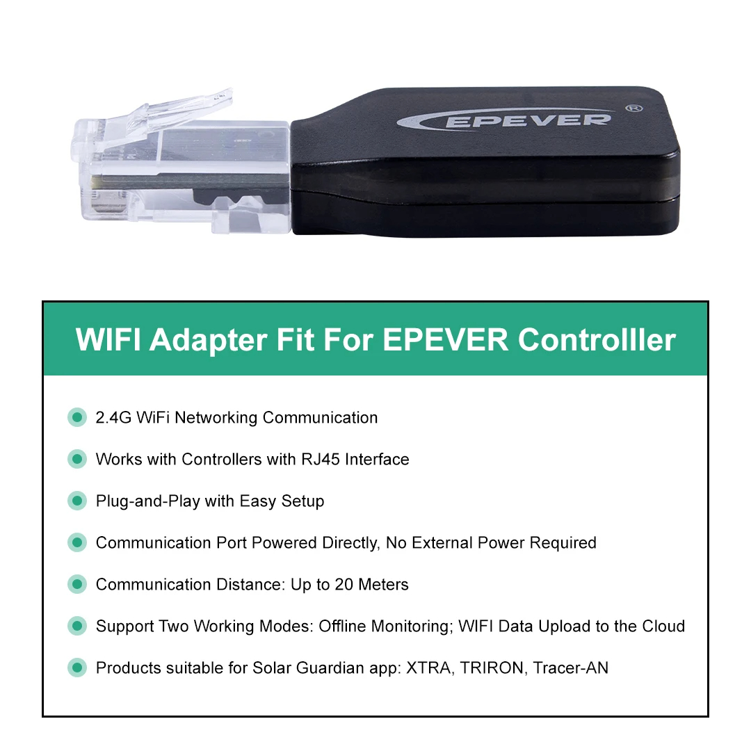 EPEVER WiFi 2.4G RJ45 D WIFI B - Drone Solar Charger 리뷰 및 가격