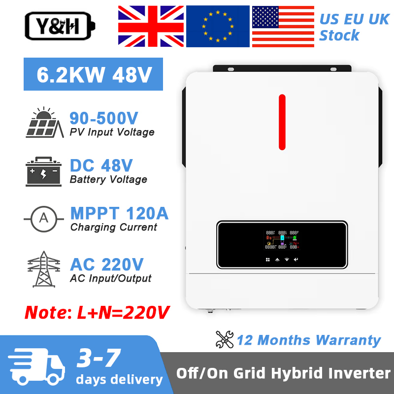 Y&H 6.2KW Hybrid Solar Inverte - Drone Solar Charger 리뷰 및 가격