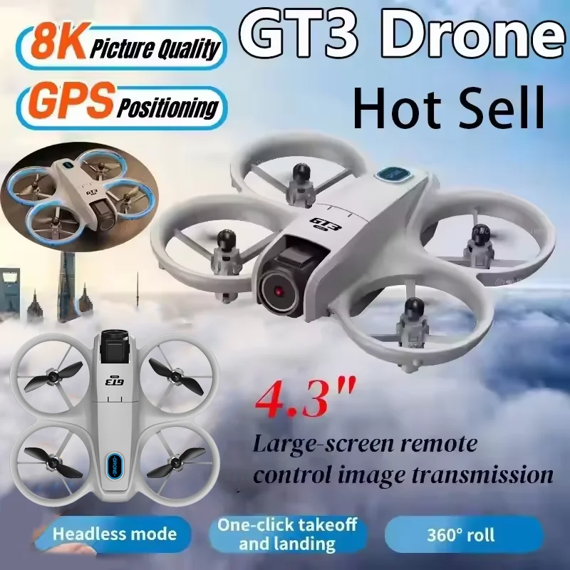 GT3 Drone 8K HD Dual Cameras G - Drone Controller Screen 리뷰 및 가격