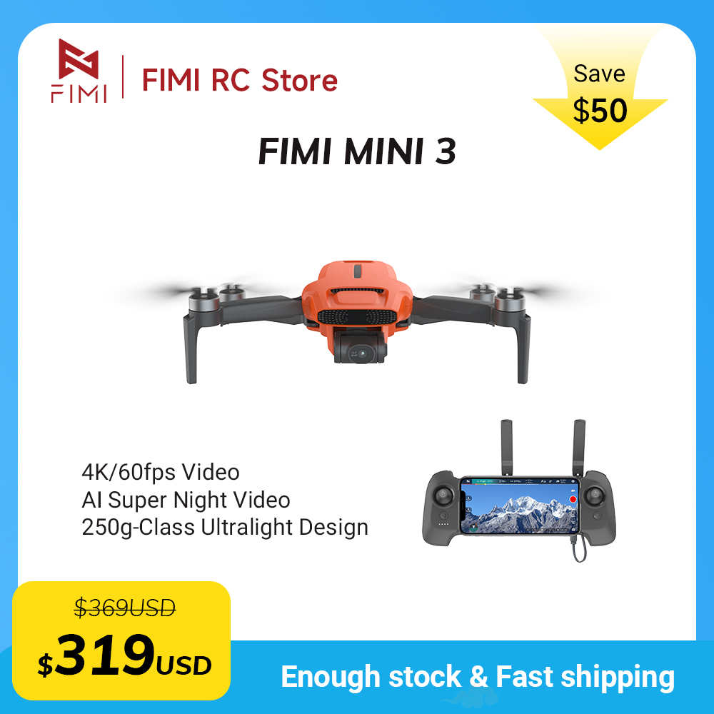 FIMI MINI 3 Camere drone 4K 60 - Drone Remote Controller Lanyard 리뷰 및 가격
