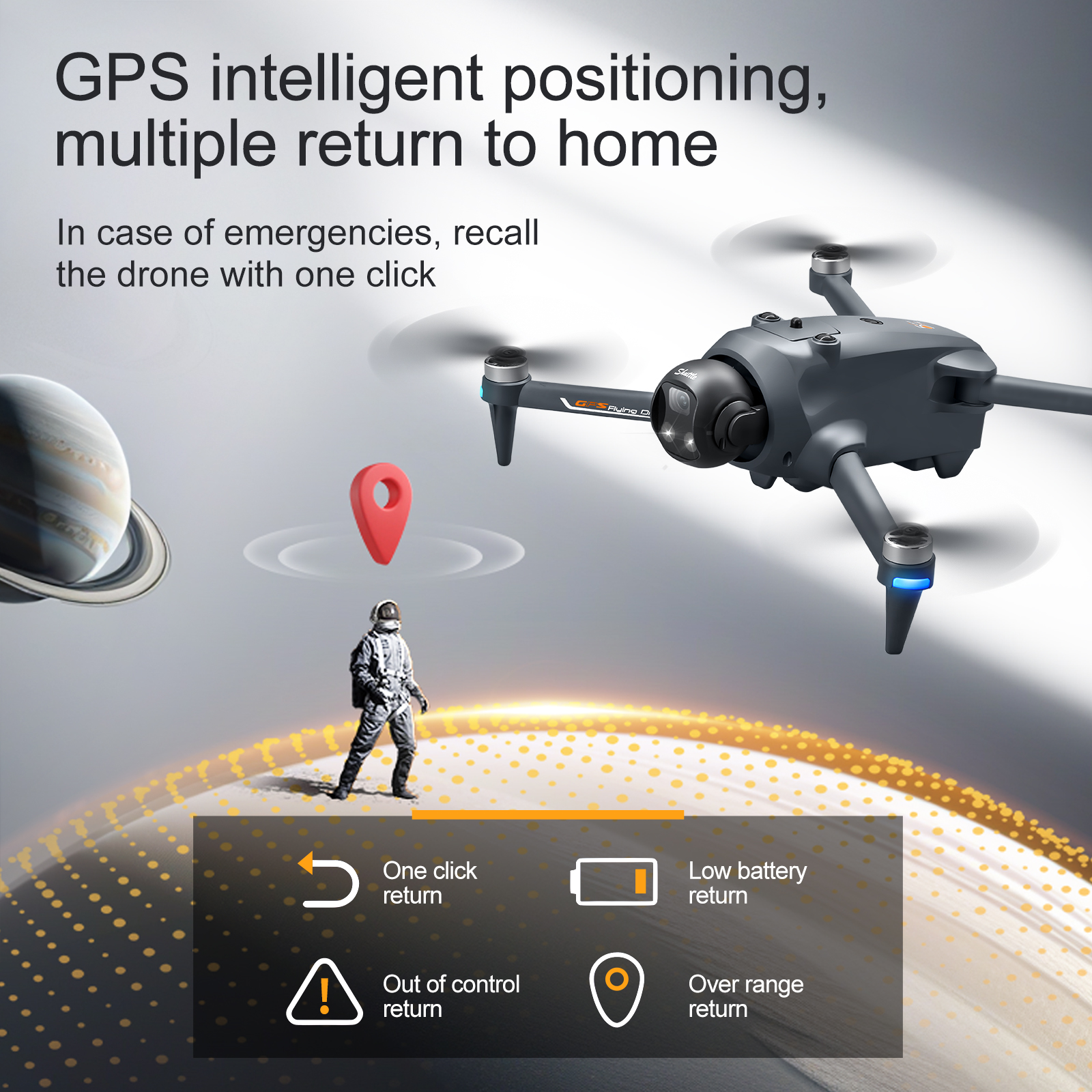 YL059 FPV GPS Quadcopter Drone - Drone Beacon Light 리뷰 및 가격