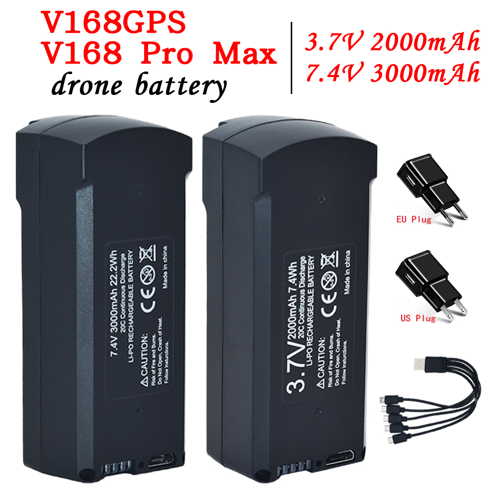 GPS V198 7.4V 3000mAh Battery  - Drone Power Bank 리뷰 및 가격