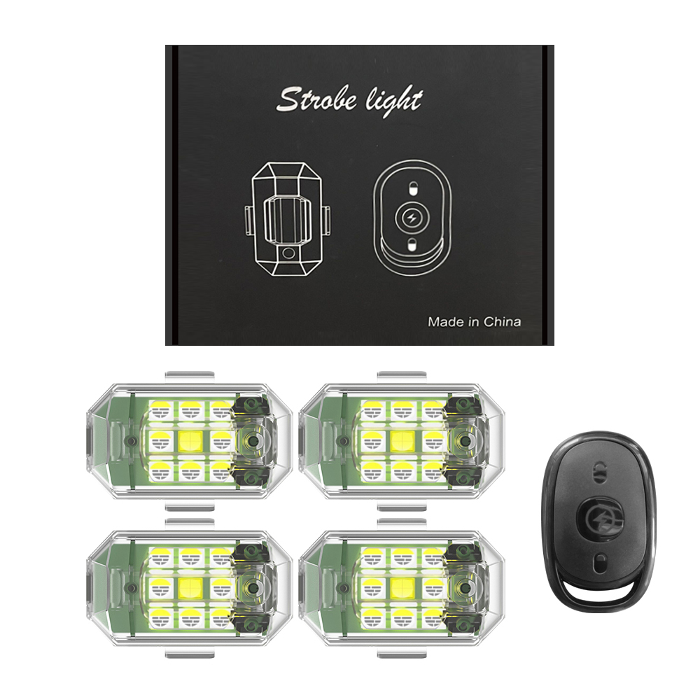 1/2/4pcs Wireless LED Drone St - Drone Strobe Light 리뷰 및 가격