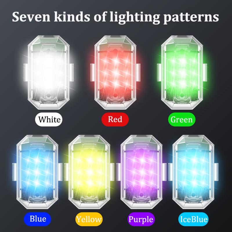 1/2/4pcs Wireless LED Drone St - Drone Strobe Light 리뷰 및 가격