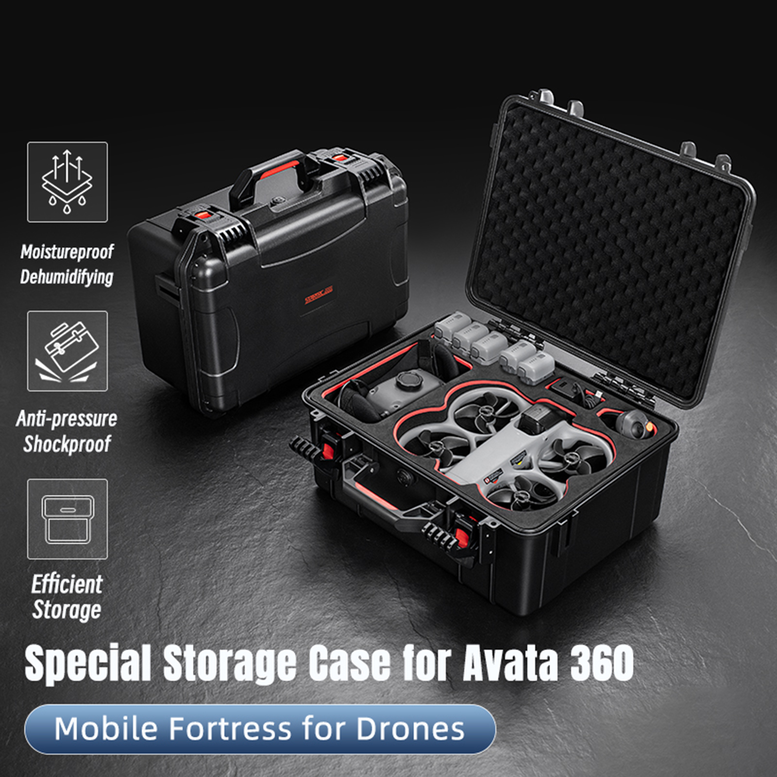 for Avata 360 Drone Accessorie - Drone Hard Shell Case 리뷰 및 가격