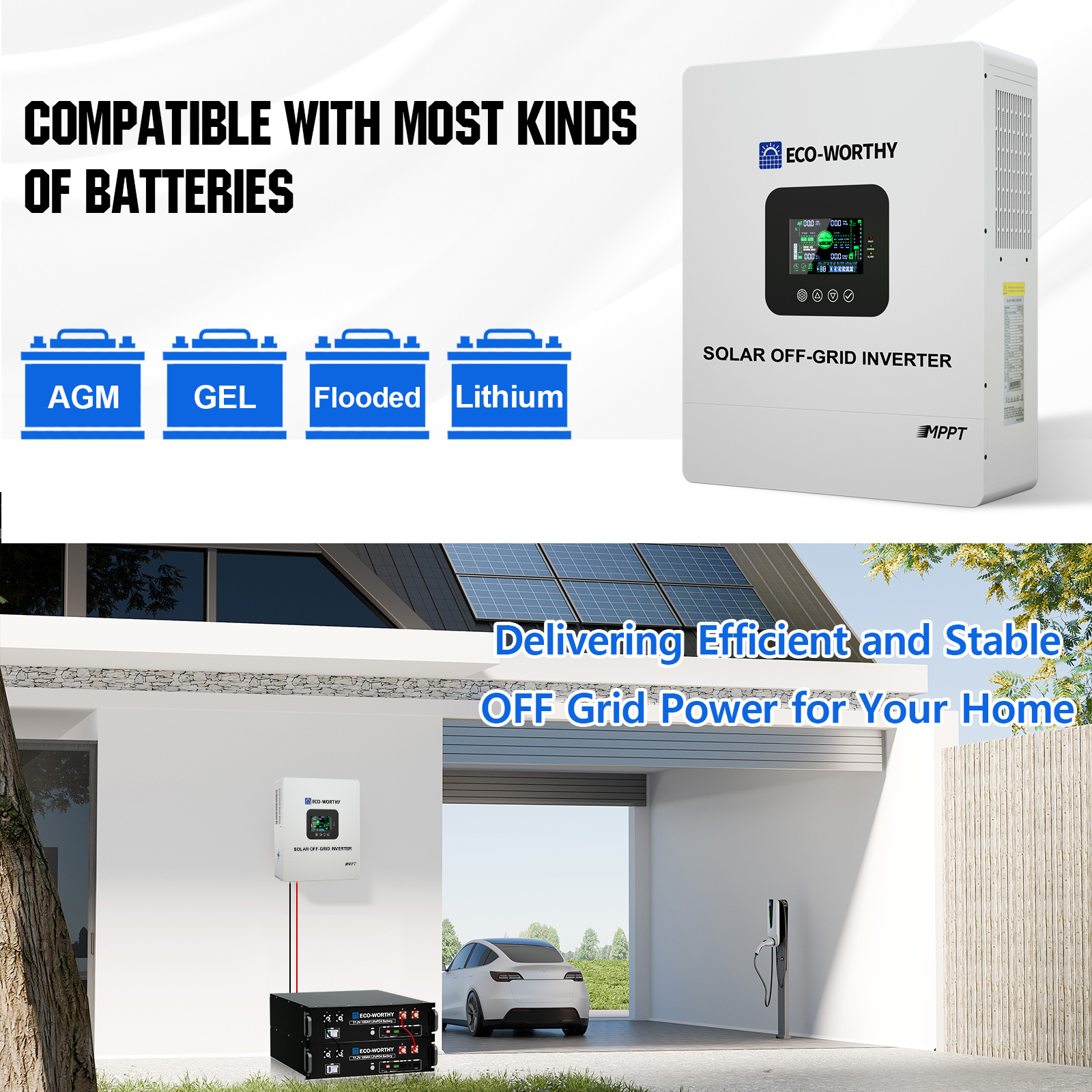 ECO-WORTHY UL1741 5000W 48V So - Drone Solar Charger 리뷰 및 가격